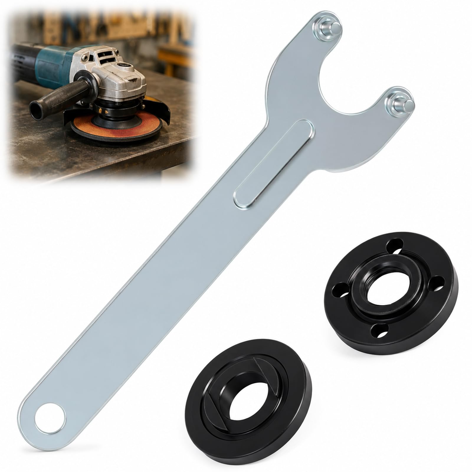 Angle Grinder Wrench Grinder 5/8-11 Flange Lock Nut Wrench For Dewalt Angle Grinder Wrench Grinder 5/8-11 Flange Lock Nut Wrench For Dewalt