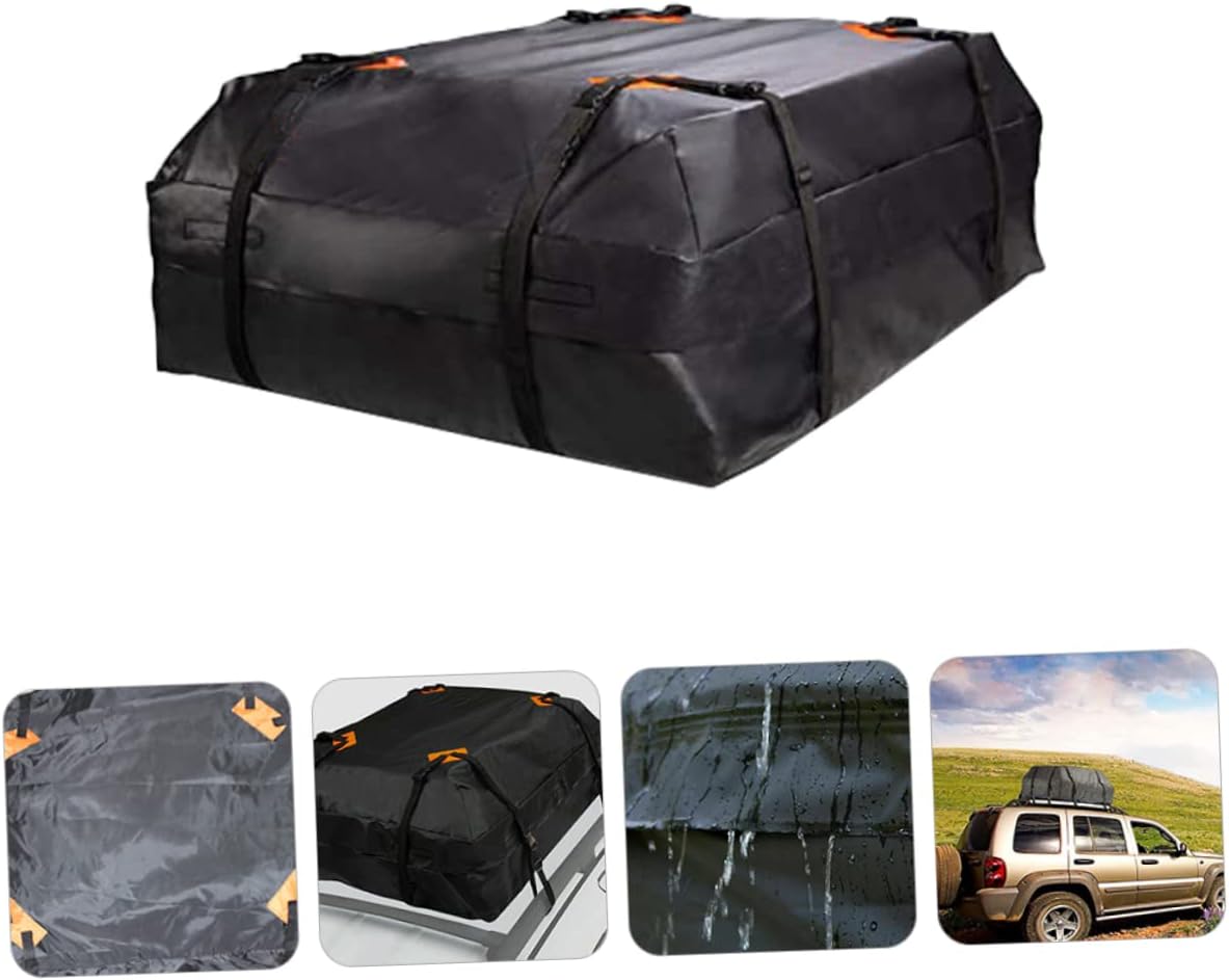 Roof Rack Cargo Carrier Car Roof Top Bag 420d Oxford Waterproof Windproof Sunproof