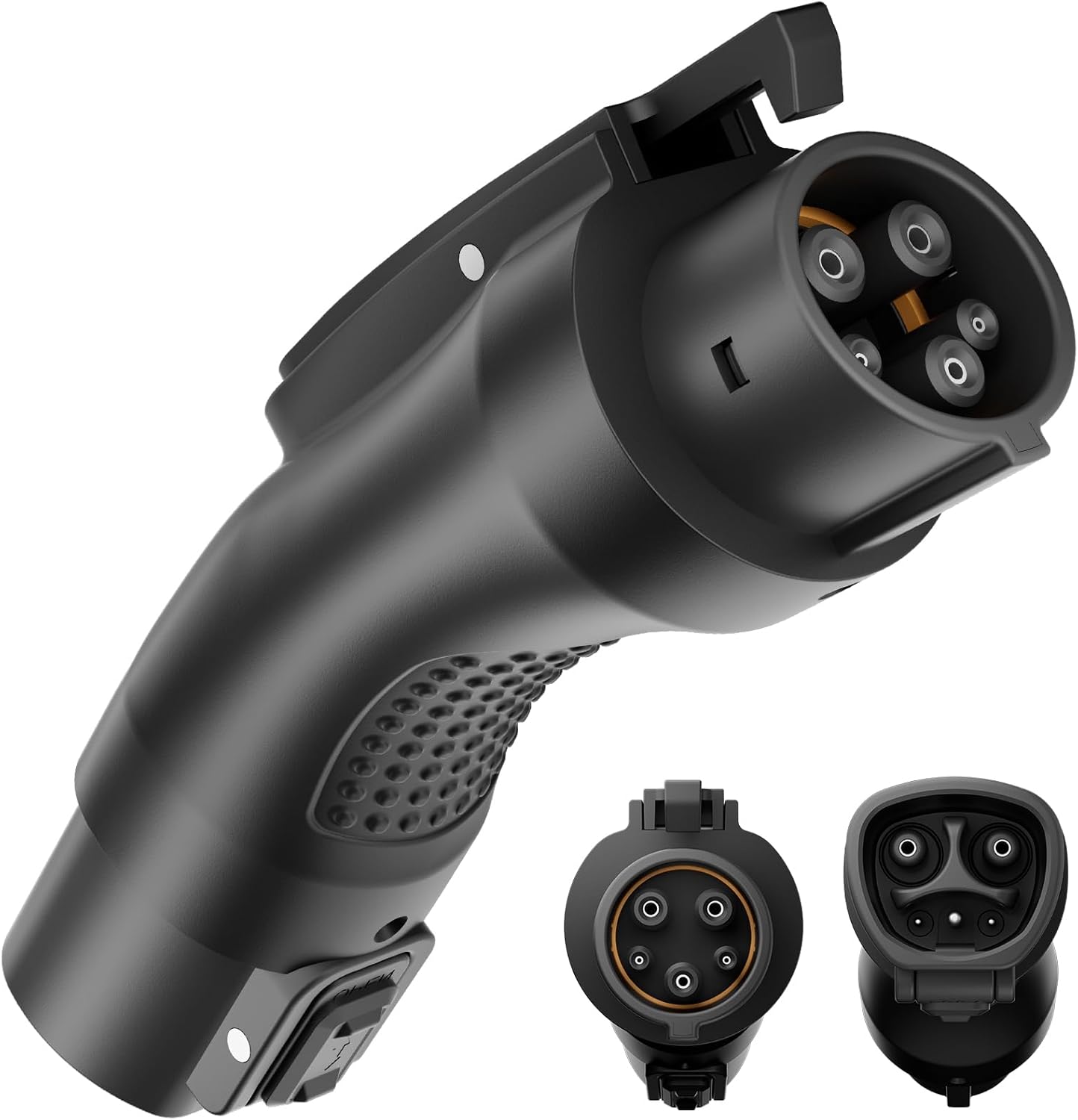 LJH Tesla to J1772 Adapter 48A 250V NACS Converter for Destination Chargers Mobile Connectors J1772 EVs