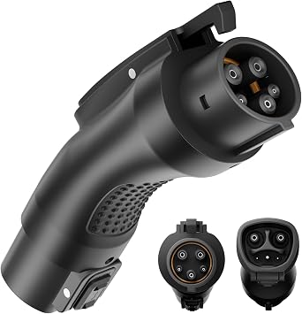 Tesla to J1772 Adapter,48A 250V NACS to J1772 Converter, Compatible with Tesla High Powered Connectors, Destination Chargers & Mobile Connectors for J1772 Electric Vehicles