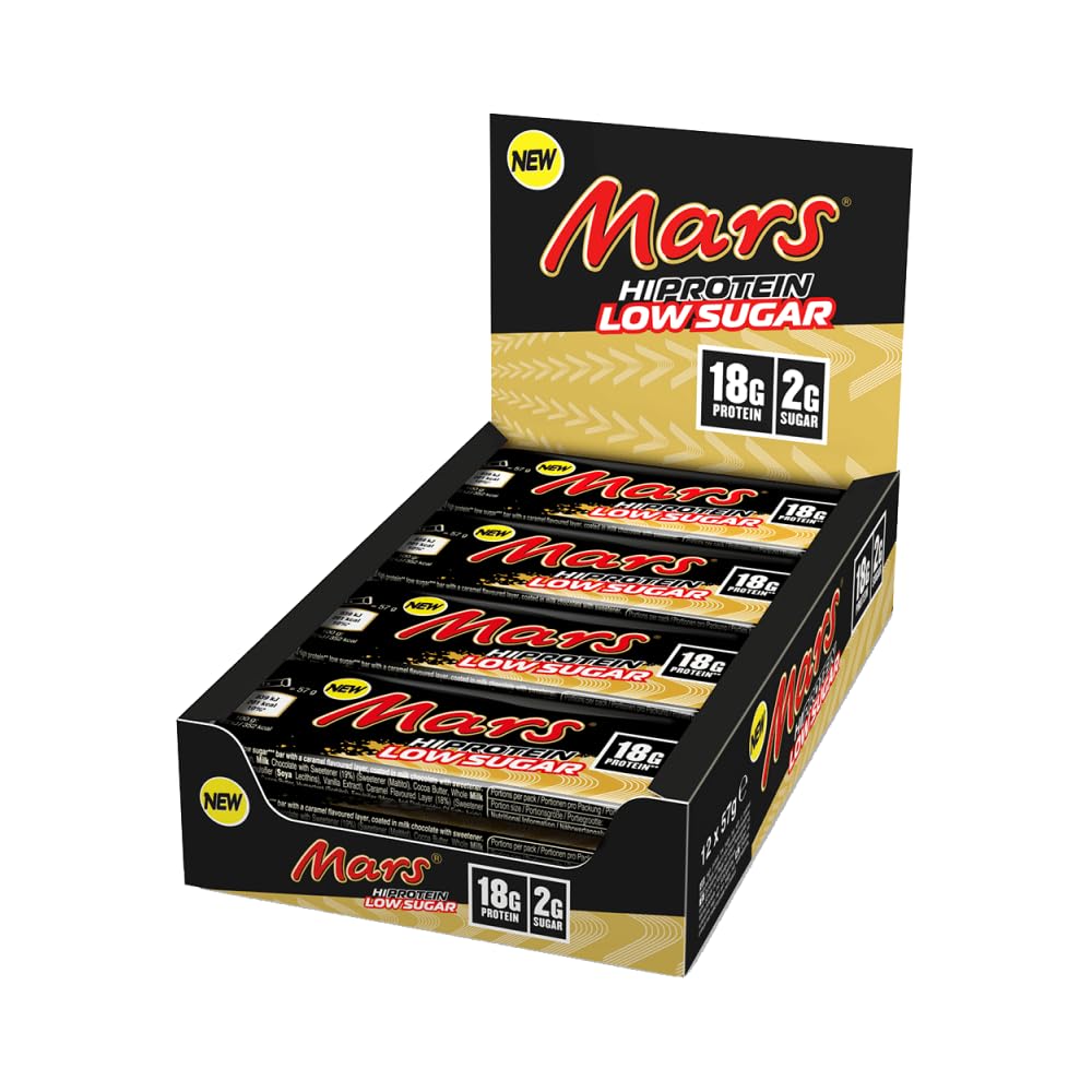Mars Low Sugar High Protein Bar (12x57g) Chocolat au lait
