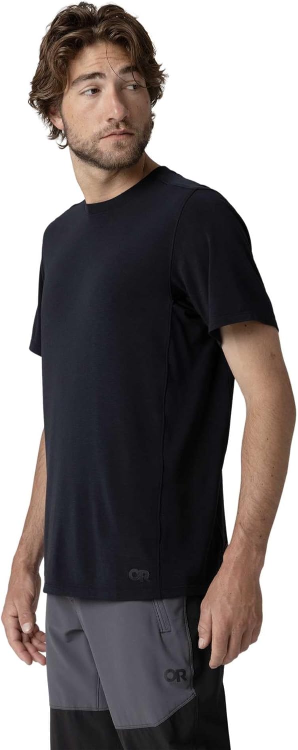 Outdoor Research Men's Eclipse Sun T-Shirt | Lightweight UPF 50+ Short Sleeve Hiking Tee, Moisture Wicking Workout Shirt