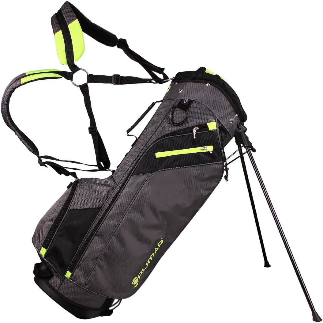 Orlimar SRX 7.4 Golf Stand Bag, Lightweight with 7-Way Top Dividers, 4 Pockets, Adjustable Dual Shoulder Straps, Easy Release Stand Legs, Rain Hood