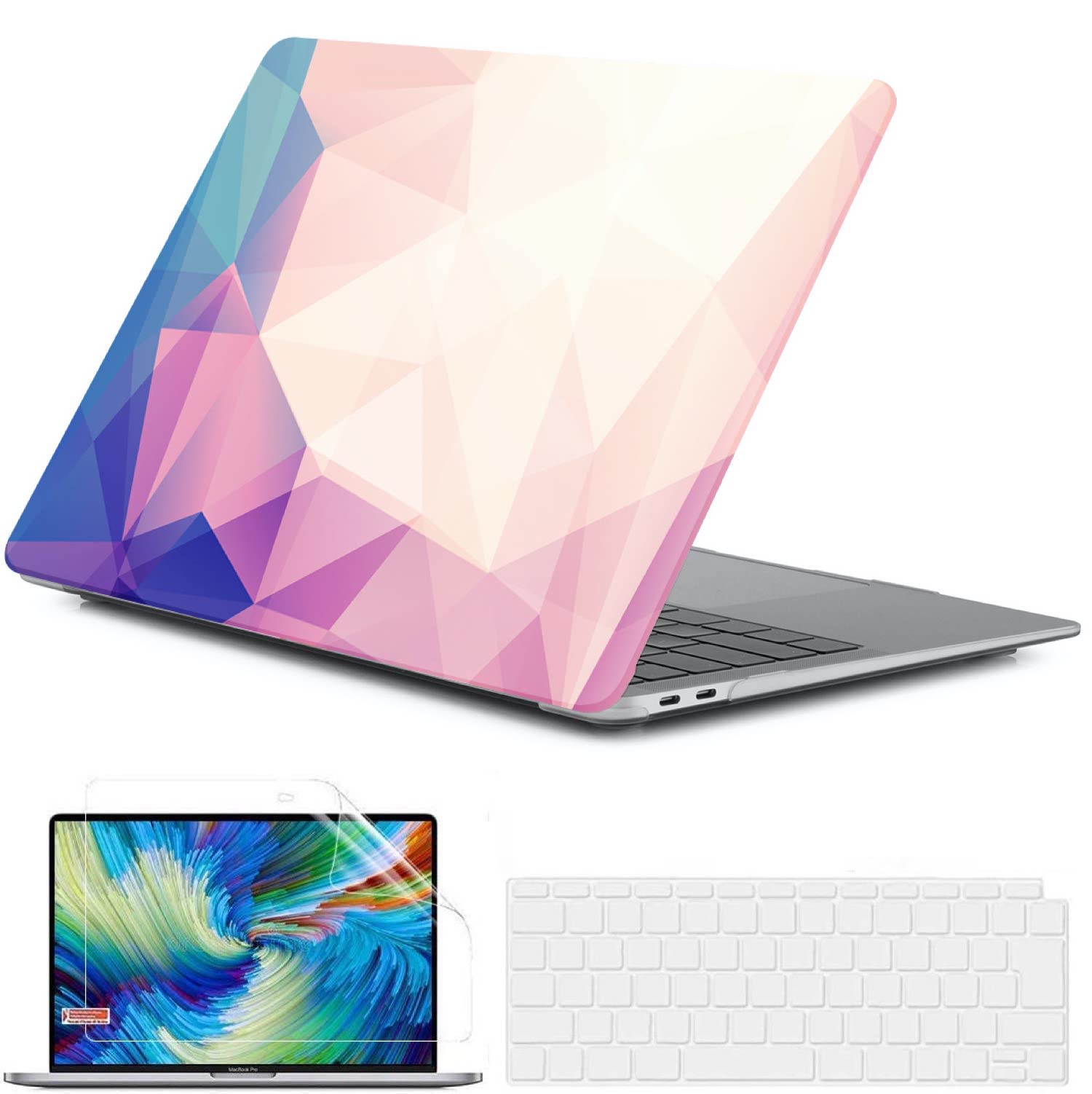 GIOIA BAZAAR Case for MacBook, Plastic Hard Shell Case Cover Compatible with MacBook Pro 13 inch (2016-2022) M2 M1 A2289 A2338 A2251 A2159 A1989 A1706 A1708, (Graphic27), Multi-Colored (B0B9HNGJ71) Amazon Price History, Amazon Price Tracker