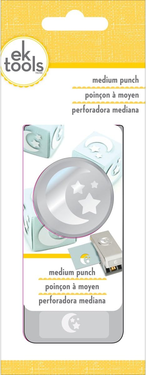 EK Tools Paper Punch, Moon and Stars