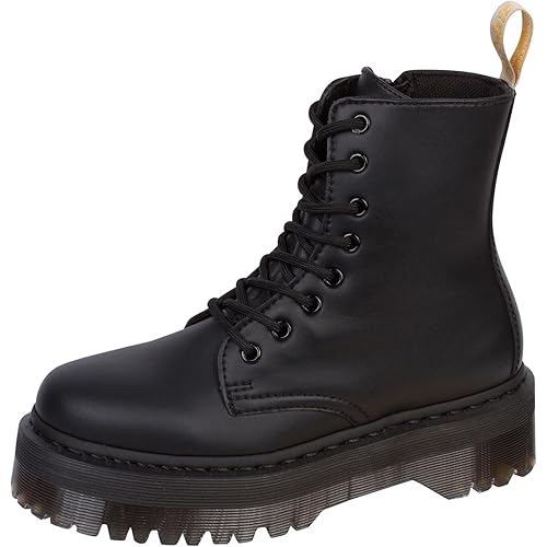 Dr. Martens, Vegan Jadon II 8-Eye Synthetic Platform Boot for Men and Women