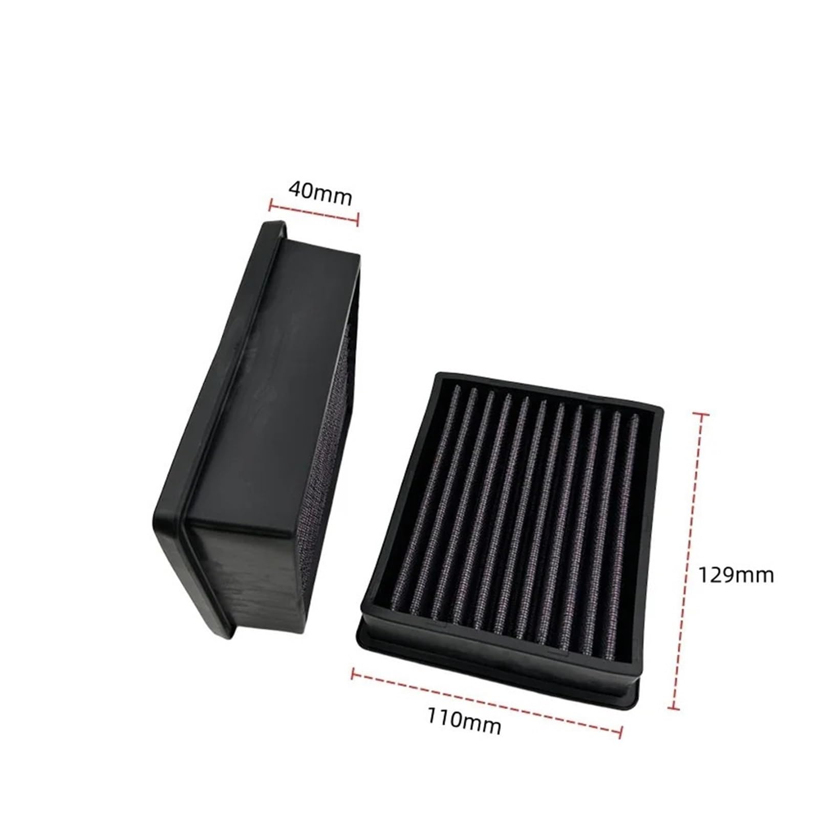 Filtro Aire Motocicleta Filtro De Entrada De Aire para Motocicleta, Repuesto De Limpiador De Motor para CFMOTO 450SR 450MT 450CL-C 450SRS CF400-6 450NK