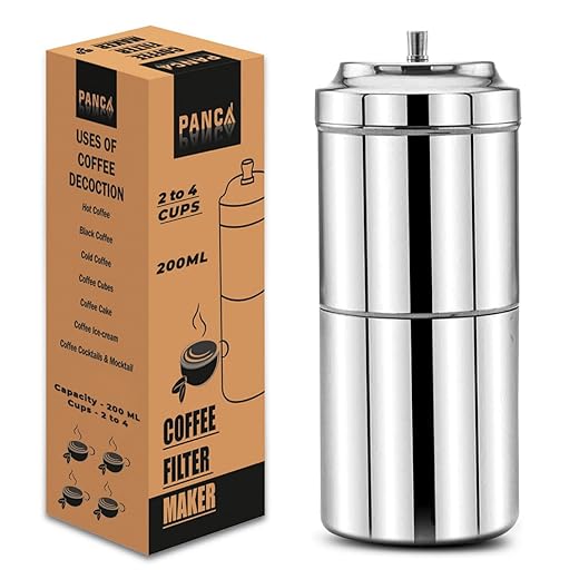 PANCA Stainless Steel Filter Coffee Maker