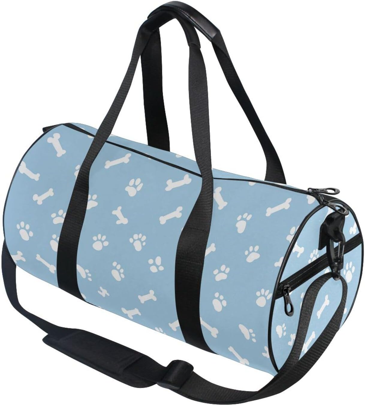 Duffle Bag Lightweight with Inner Pocket Travel Duffed Tote Bag Lightweight Weekender Bag, Colorful Skull Mushroom Duffle Print Bag for Gym Yoga Sport