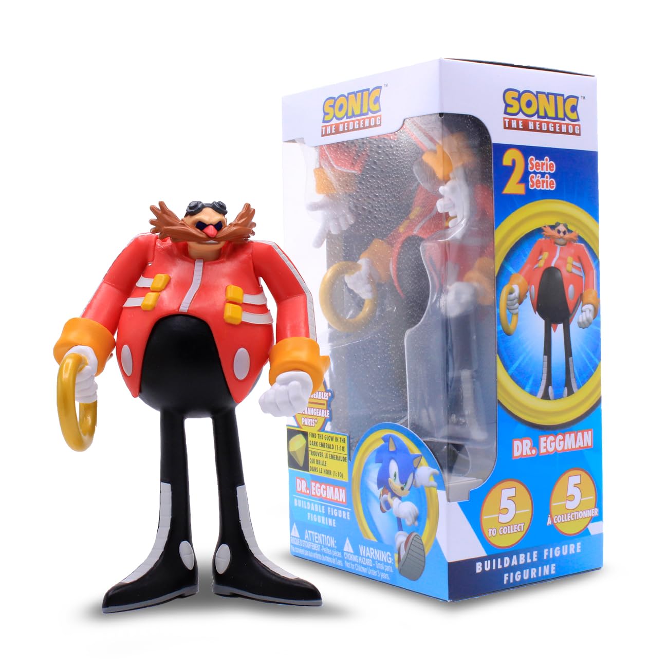 Buy Just Toys LLC Sonic The Hedgehog Action Figures (Dr. Eggman S3