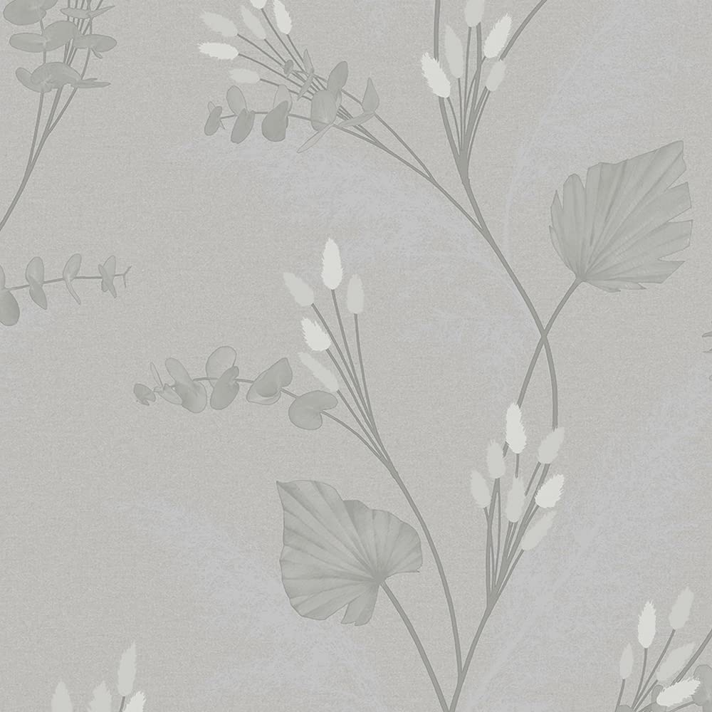 Holden Décor Holden Decor Amarante Grey Vinyl Wallpaper