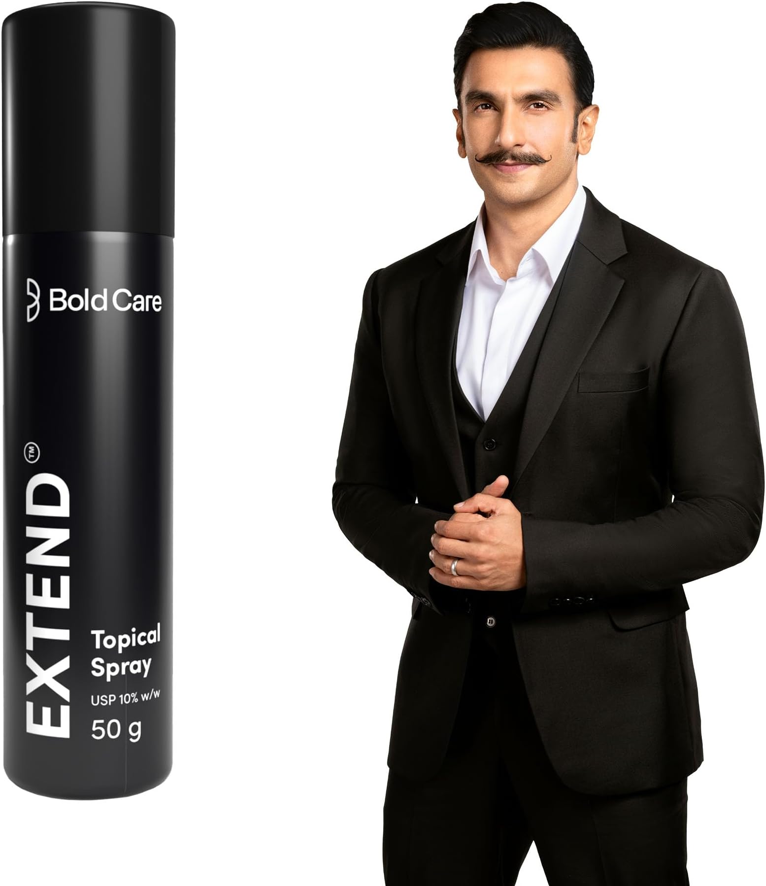 Bold Care EXTEND™ Non-Transferable Spray for Men - 50gm - Easy to Use & Effective - Pack of 1