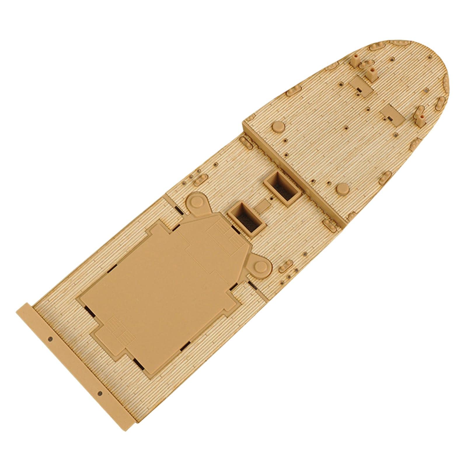 1/400 Modell Gebäude Kit Holz Deck mit Kette für Akademie 14215 Upgrade Teil