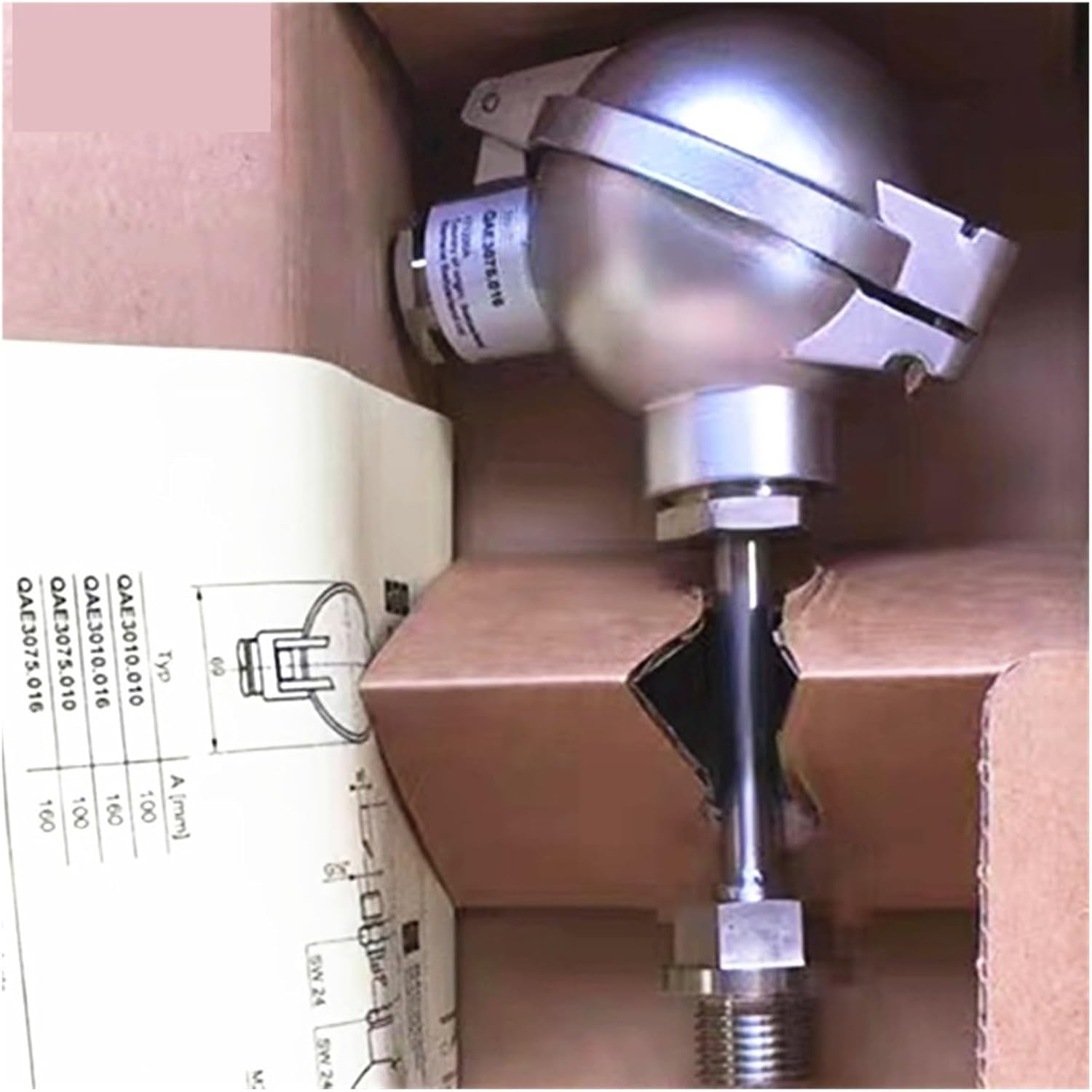 HEXEH Immersion Temperature Sensor connection head