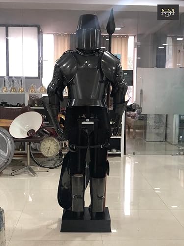 Miniatura 4 de NauticalMart Traje completo de caballero medieval de armadura de combate templario armadura cruzada traje de Halloween