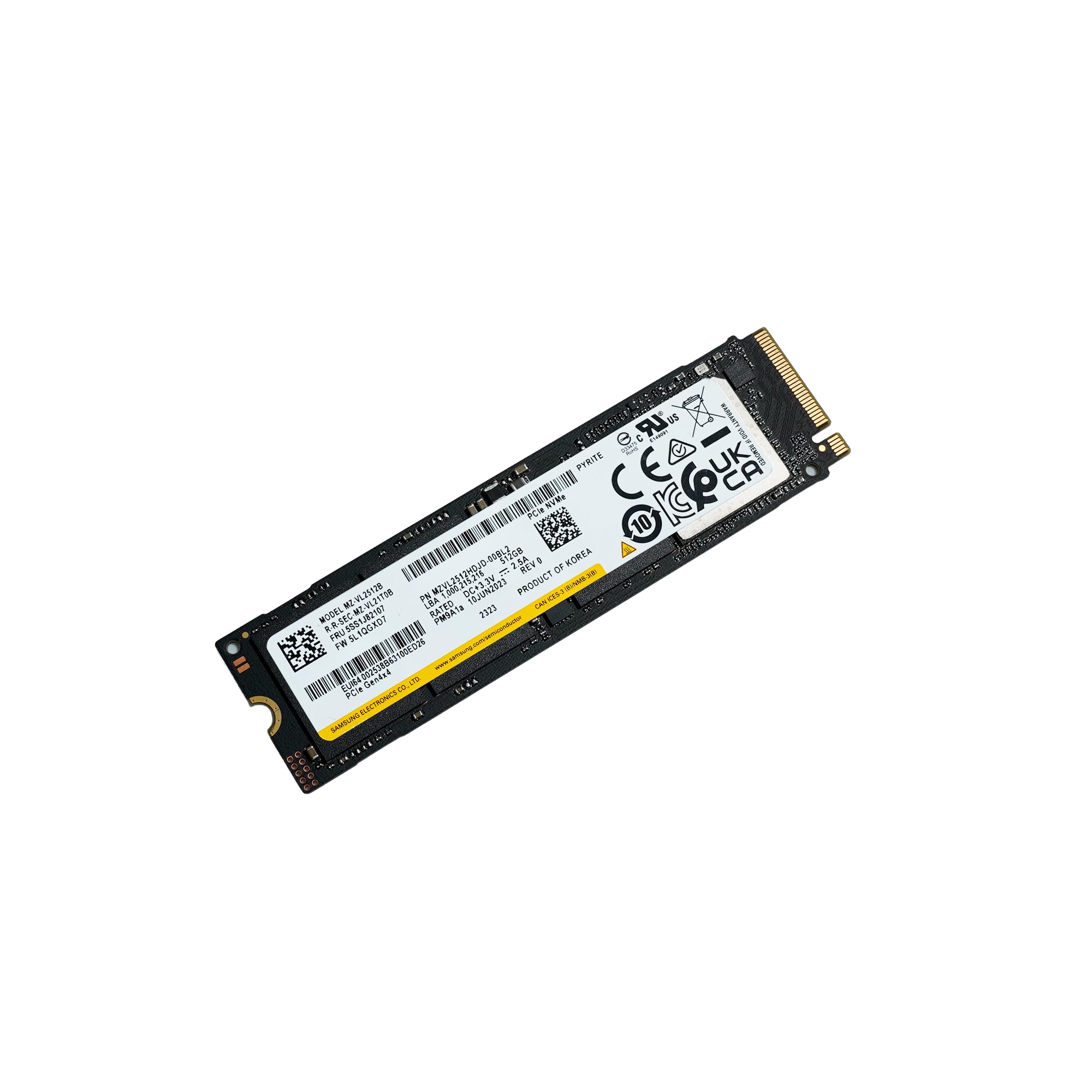 Amazon.com: Samsung PM9A1 MZ-VL2512A Solid State Drive 512GB