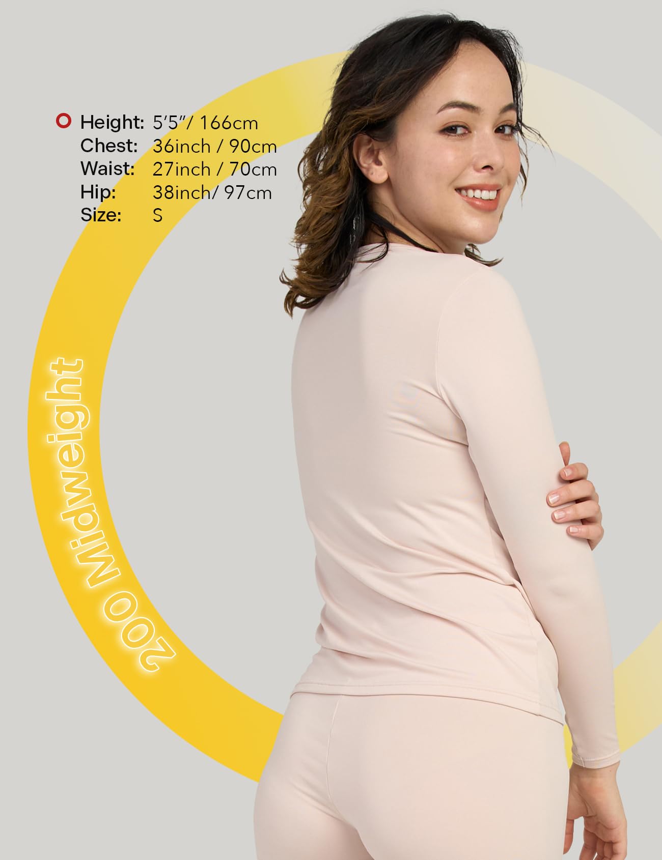 LAPASA Pacco da 2 o 1 Maglia Termica Donna Manica Lunga Fodera in Micro Pile - Pigiama Abbigliamento Intimo Canottiera Calda Elegante Elastica Traspirante Sportiva L15/L39/L42