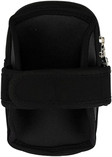 Miniatura 3 de Brazalete de neopreno negro resistente al sudor compatible con teléfonos inteligentes Huawei y Honor Series de hasta 6.4 pulgadas