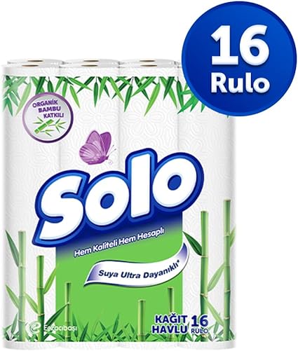 SOLO Bambu Katkılı Kağıt Havlu 16'lı