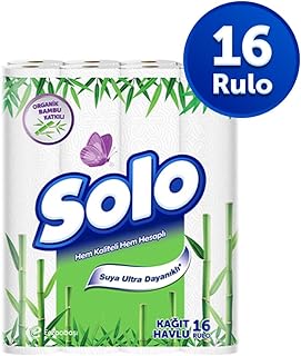 SOLO Bambu Katkılı Kağıt Havlu 16'lı