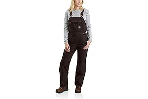 Carhartt Women's Insulated Bib Overalls: Durability and Warmth for the Modern Woman