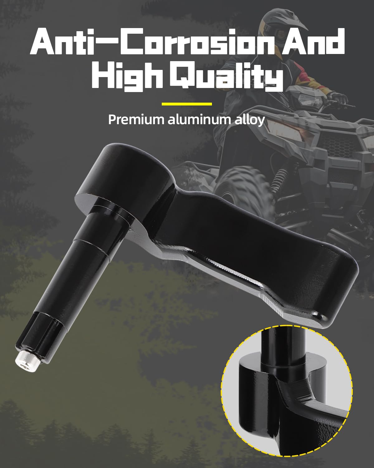 Polaris Sportsman XP 850 Replacement Aluminum Thumb Throttle - Foto 9