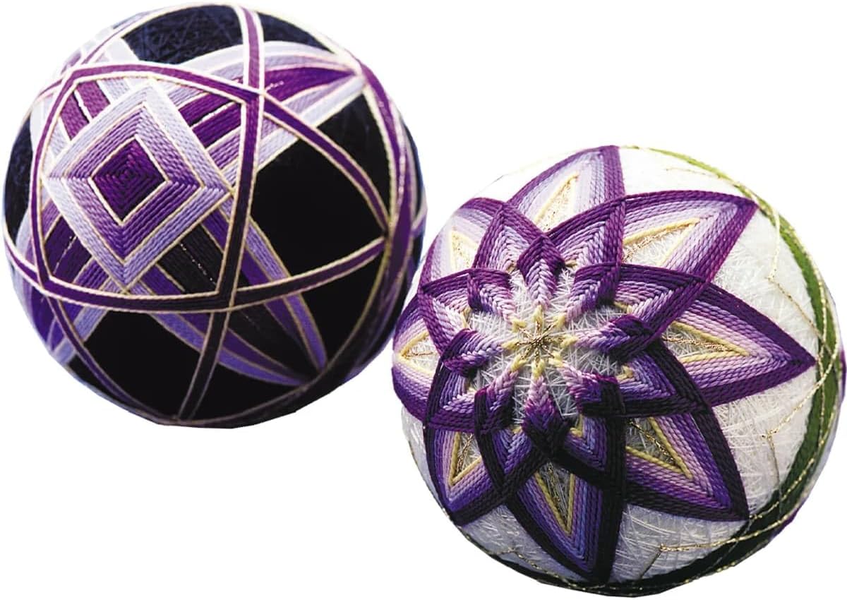 Orimupasu Temari kit / spindle-type cross-Yaegiku