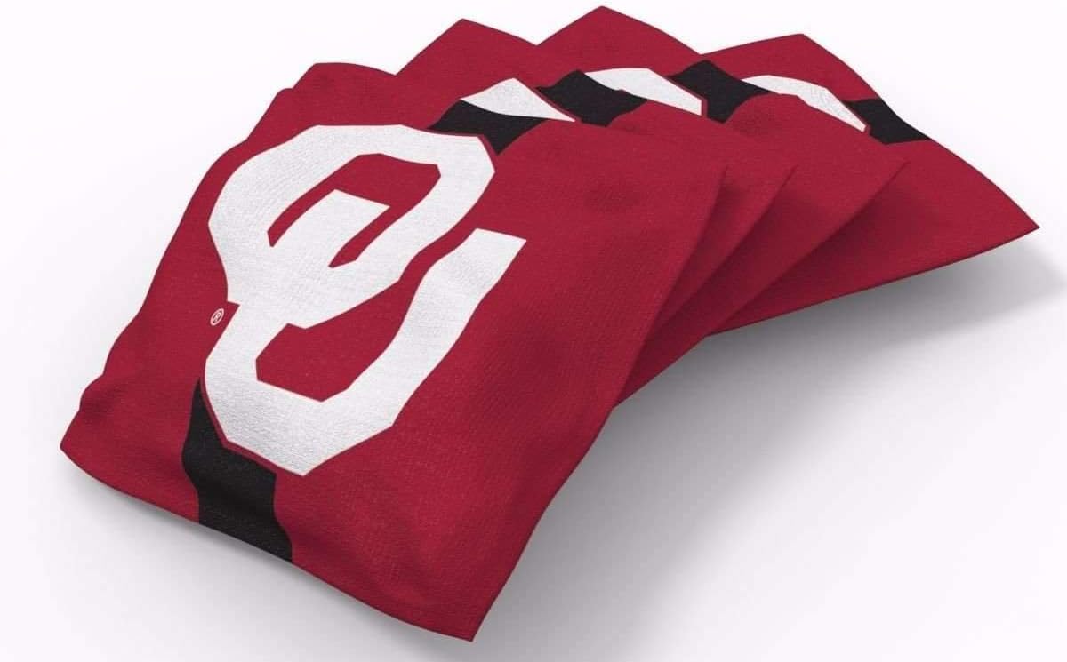 PROLINE 6"x6" NCAA College Cornhole Bean Bags - Stripe Design
