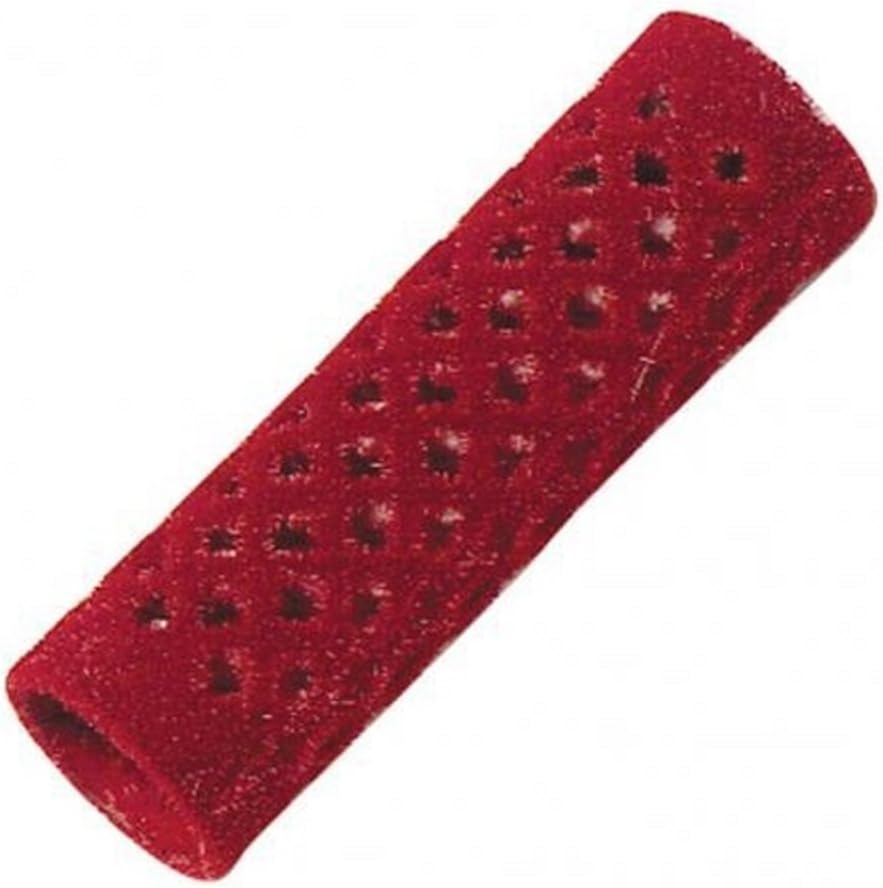 COIPRO metalen wikkelaar diameter: 18 mm rood, bevlokt, 12 stuks