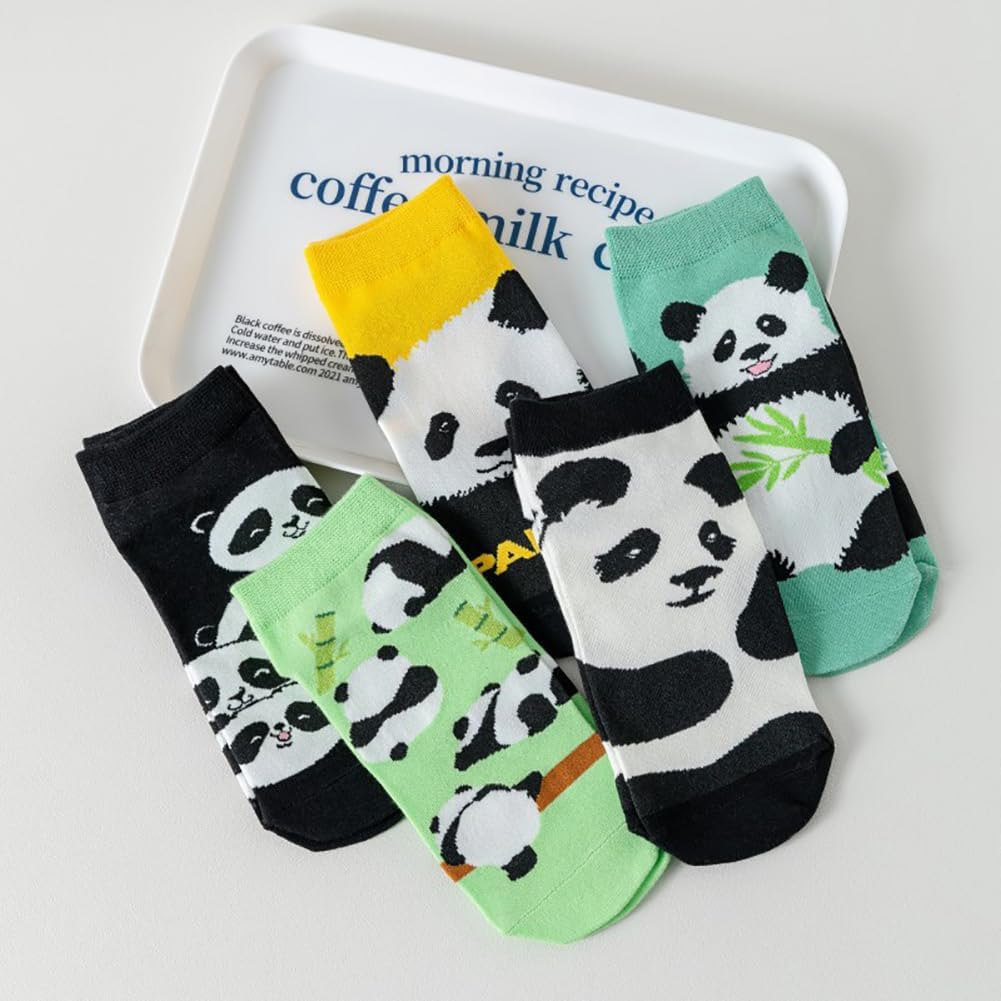 Women Ankle Socks 5 Pairs Cotton No Show Sock Cute Low Cut Socks - Image 5