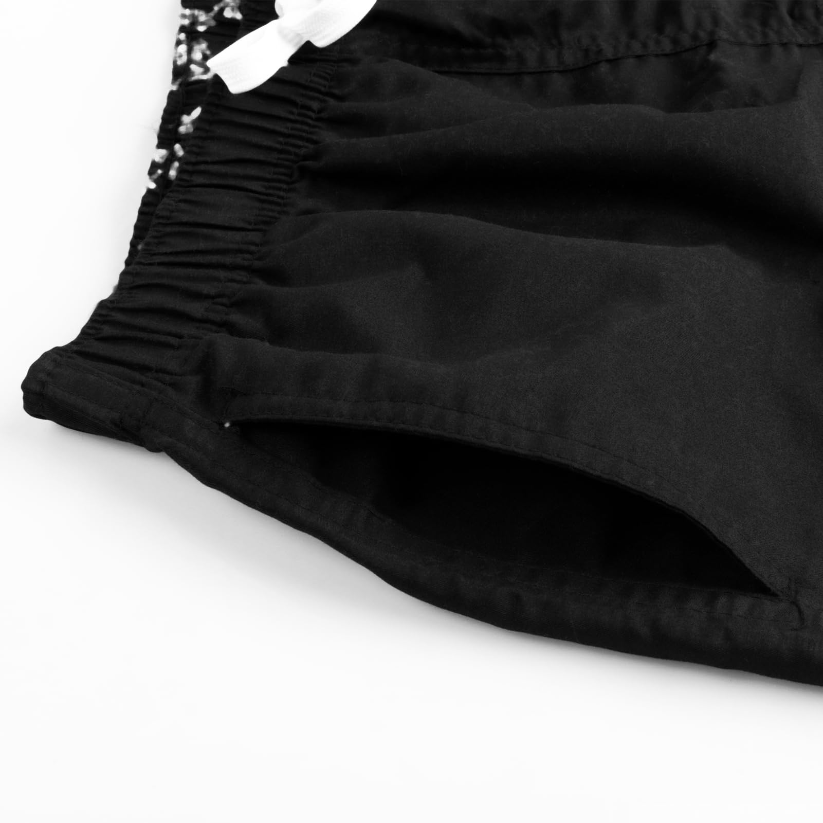 Meioro Hombres Pantalones Cortos de Baño con Bolsillos de Secado Rápido Cortos de Natación en Forma Verano,Ocio Cintura Elástica Ajustable Boardshorts,Deportivos Transpirables