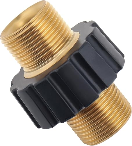 Miniatura 5 de M22 - Conector de manguera para lavadora a presión, 0.591 in, rosca macho, accesorios de conexión rápida