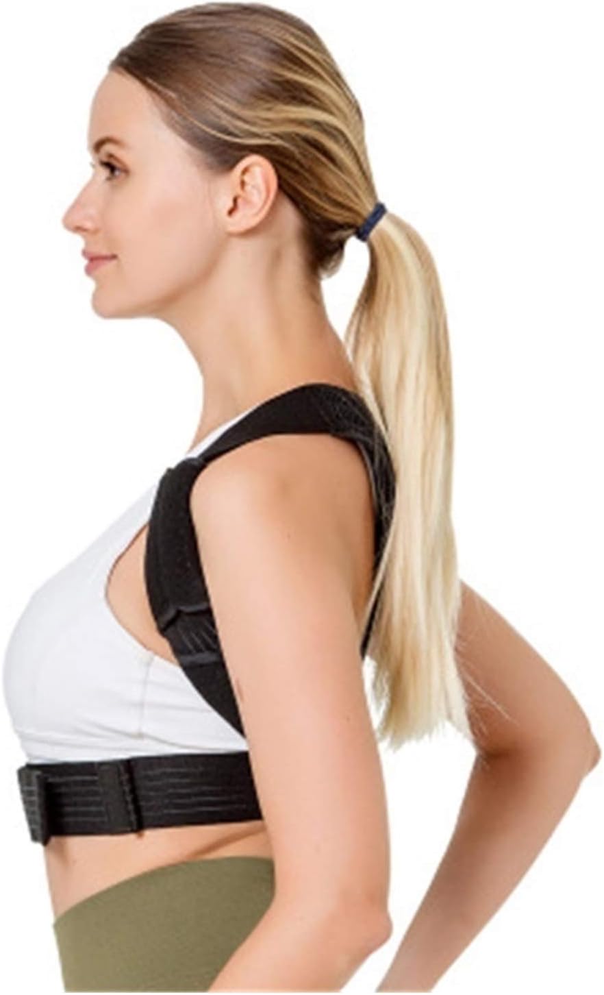 Adjustable Orthopedic Back Support Belt Back Sports Equipment Shoulder Protector Corrector Lumbar Support Belt