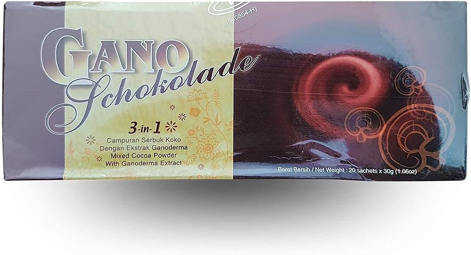 4 Box Gano Excel Gano Schokolade 20 Sachets Each + 4 Sachet Gano Excel Tongkat Ali