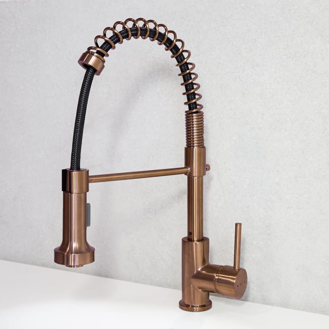 Essebagno Rubinetto Plimo con doccetta in rame