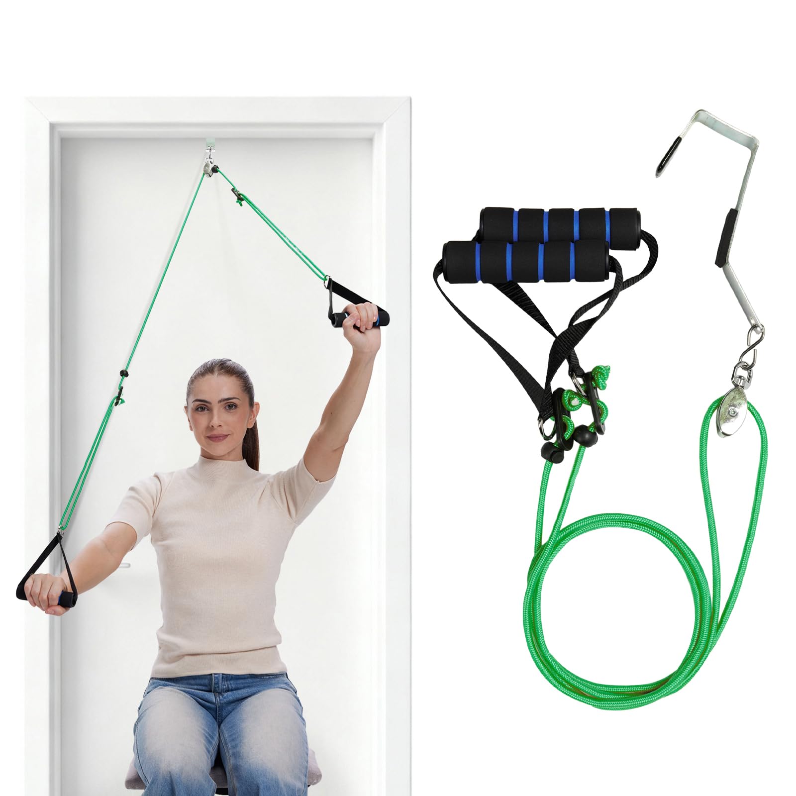 Shoulder Pulley for Physical Therapy, Rehab and Arm Exercise — Amazon image 10