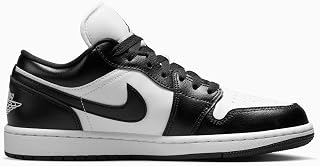 NIKE Dunk Low (GS), Children's Basketball Shoes, White Black, 4.5 UK