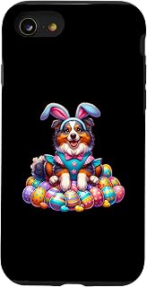 iPhone SE (2020) / 7 / 8 Funny Easter Day Australian Shepherd Bunny Costume Case