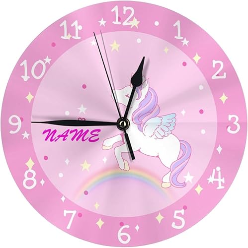 Miniatura 8 de Fovanxixi Reloj de pared personalizado para parejas, relojes de pared personalizados con logotipo de texto fotográfico, relojes redondos