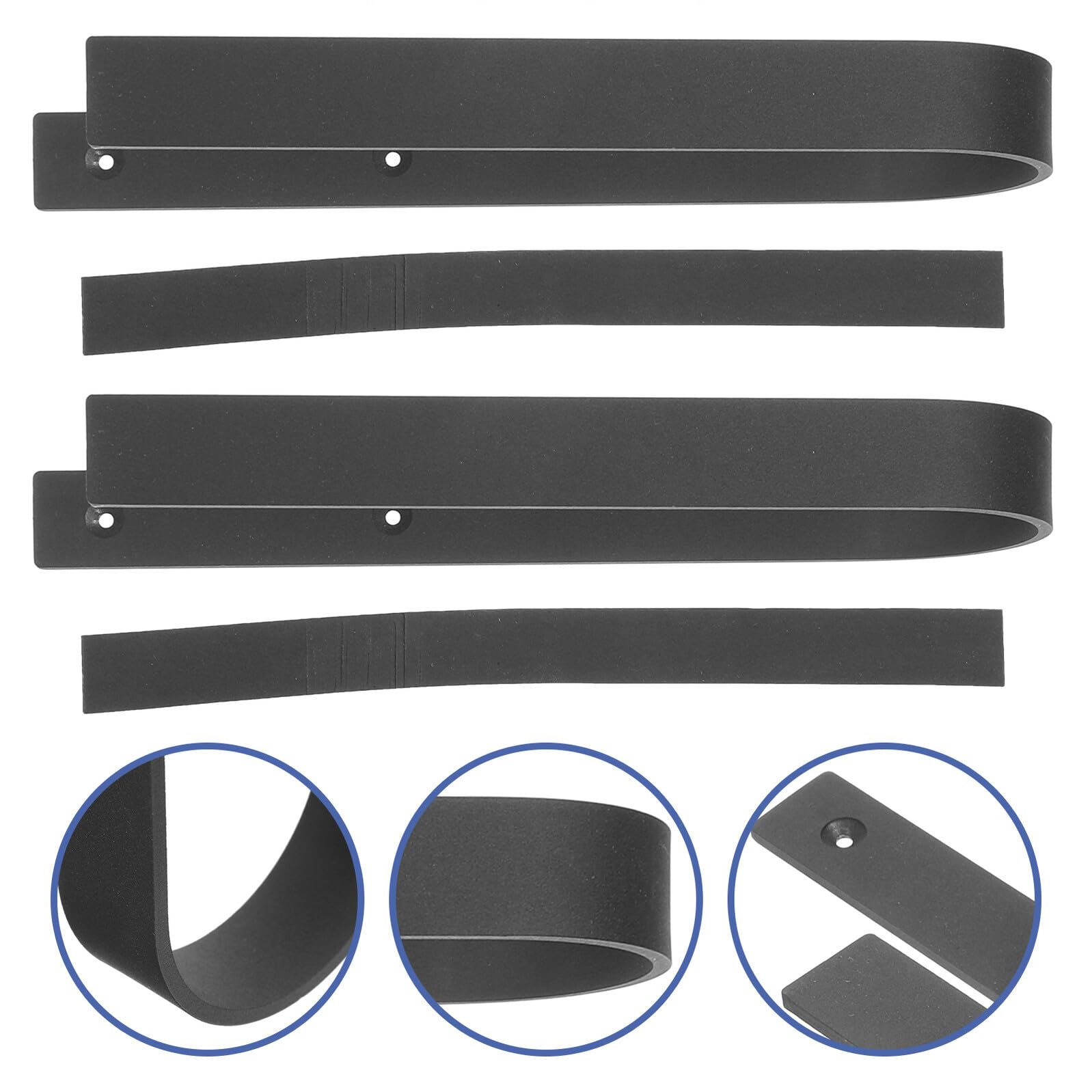 Support Mural pour Skis et Snowboards en Métal Noir Robuste, Crochet Suspendu Multifonction 4 Roues, Rangement Compact pour Planche de Skate, pour Garage et Intérieur Ordonné