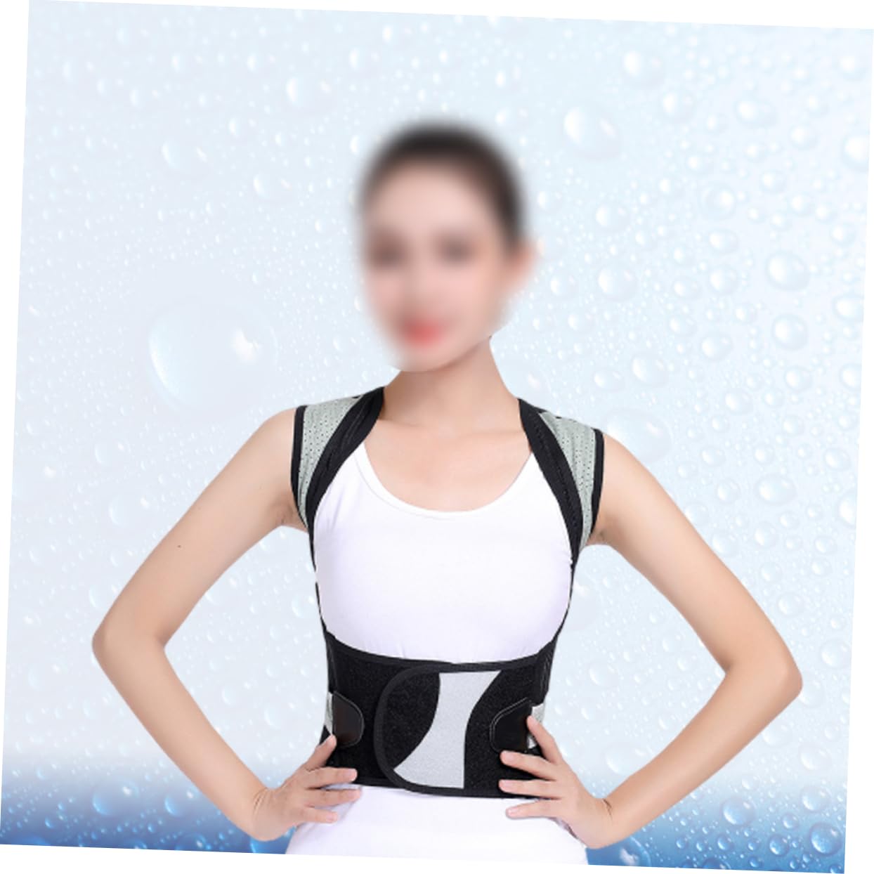 TOVINANNA Straightener for Hunchback Shoulder Belt Breathable Hunchback Belt for Posture