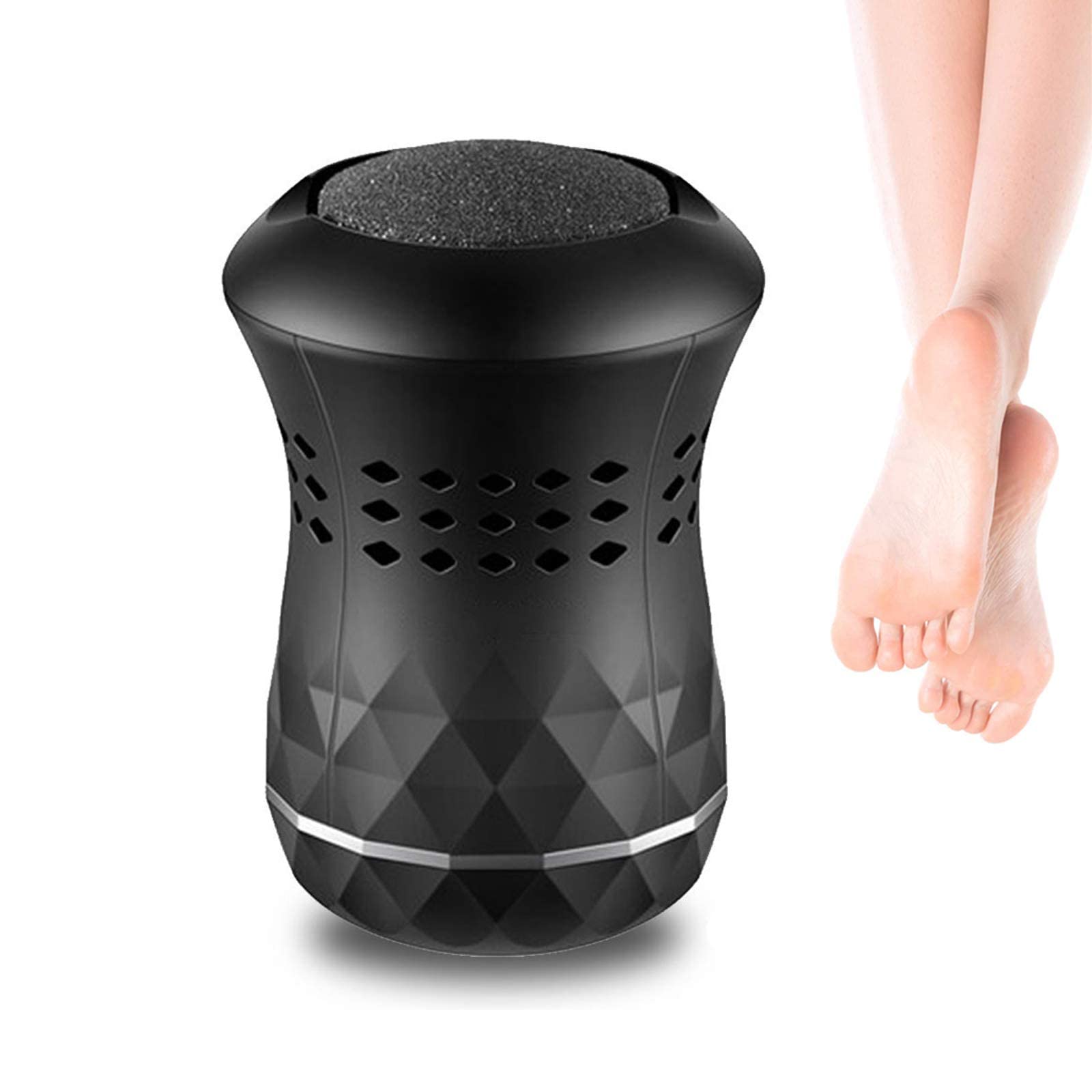 Removedor de Callos eléctrico para pies con aspiradora, Dispositivo de pedicura para Amoladora de pies con aspiradora eléctrica, removedor de Piel Dura, Lima para pies, Herramientas de Pedi