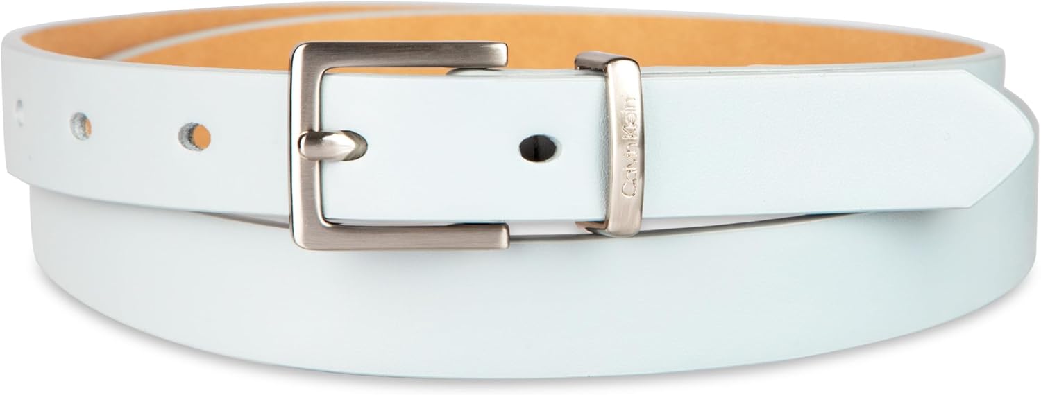 Calvin Klein womens Casual Slim Width Fashion Belt for Jeans, Trousers and Dresses