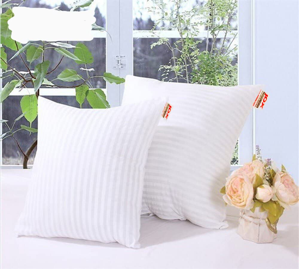 JDX Micro Fibre Silknise Cushion Filler (40X40cms, White) - Set of 2, B07XPCD245-image-26
