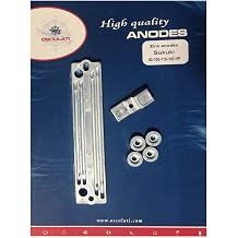 Tecnoseal بواسطة المنتجات البحرية الأمريكية Suzuki 90-100 - 115-140 HP Zinc Anode Kit