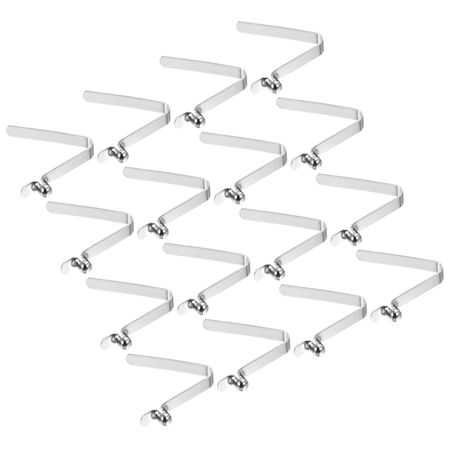 PATIKIL 6.4x5mm Kayak Paddle Snaps, 16 Pack Tent Pole Clips Steel V Shaped Single Pin Push Button Spring Clips Lock Tube Pole Clips for Camping Kayaking PATIKIL 6.4x5mm Kayak Paddle Snaps, 16 Pack Tent Pole Clips Steel V Shaped Single Pin Push Button Spring Clips Lock Tube Pole Clips for Camping Kayaking