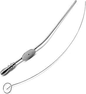 3Ã— Premium Baron Suction Tube FR 5 Surgical Curved 1.7mm ENT Stainless Steel Instruments