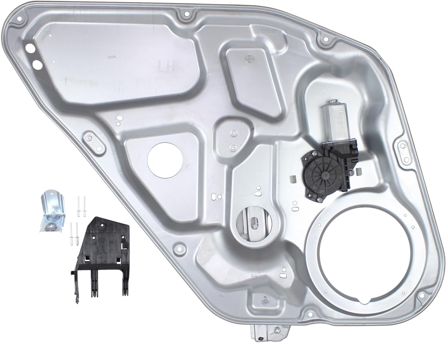 NewYall Rear Left Power Window Regulator with Motor Assembly for Hyundai Sonata 2006-2010