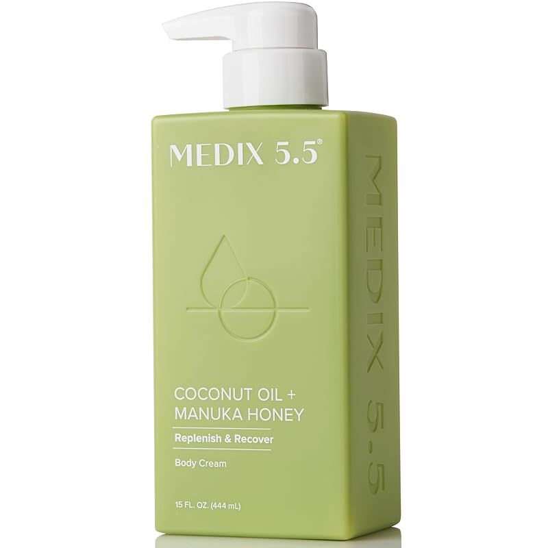 Medix 5.5 Loção Corporal de Coco e Creme de Mel de Manuka, 450 mL