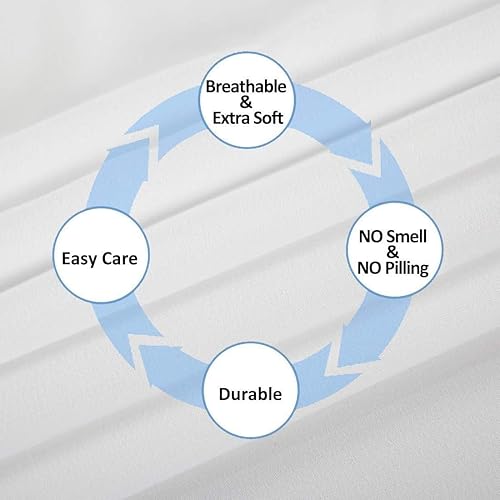 Miniatura 5 de Solo sábanas encimeras, paquete de 12 sábanas a granel de color azul marino para mesa de masaje, cama de hospital, hogar, artículos esenciales de